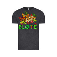 Vintage Black Elote corn sombrero lime and  cactus Vintage Tee - AdoDesignShop