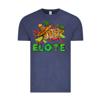 Vintage Denim Elote corn sombrero lime and  cactus Vintage Tee - AdoDesignShop