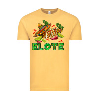 Vintage Mustard Elote corn sombrero lime and  cactus Vintage Tee - AdoDesignShop