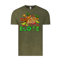 Vintage Olive Elote corn sombrero lime and  cactus Vintage Tee - AdoDesignShop