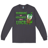 Smoke iced coffee and luck Long Sleeve Tee - MaliasSmallBusiness