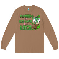 Toasted Coconut iced coffee and luck Long Sleeve Tee - MaliasSmallBusiness