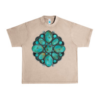 French Oak turquoise gemstone Urban Heavy Tee - Artiststas