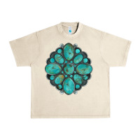 Sandshell turquoise gemstone Urban Heavy Tee - Artiststas