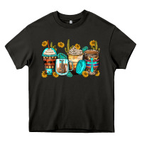 Asphalt blessed coffee cups Heavy Core Tee - Zillion Design Studio