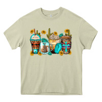 Mossy blessed coffee cups Heavy Core Tee - Zillion Design Studio