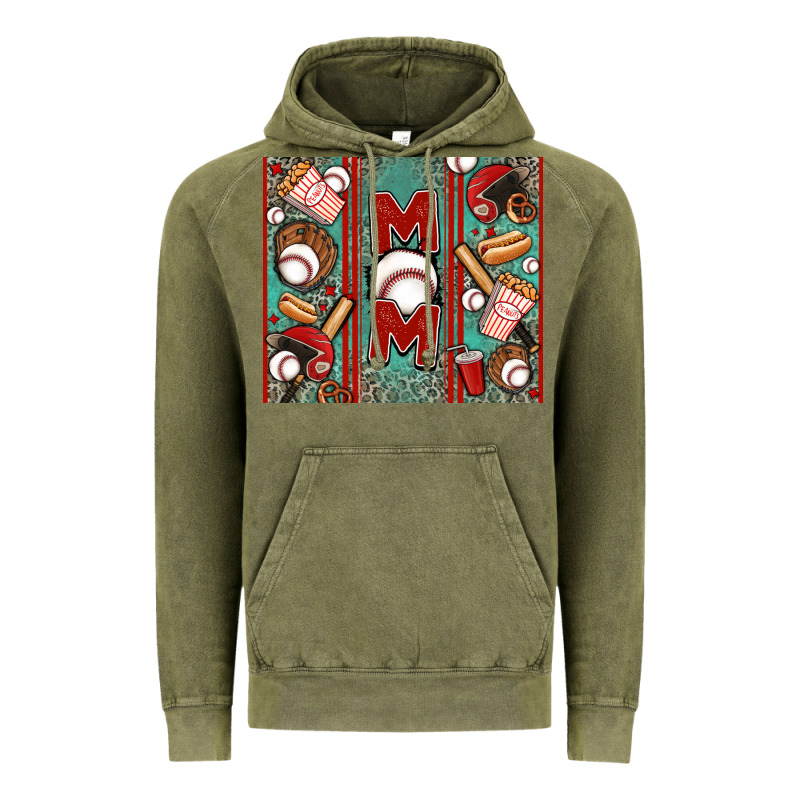 Baseball Mom Vintage Hoodie by Jasminsmagicworld | Teevron
