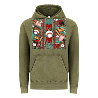 Vintage Olive baseball mom Vintage Hoodie - Jasminsmagicworld