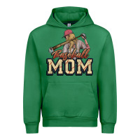 Emerald Baseball mom Urban Hoodie - HowdyJamesFarm