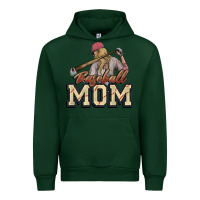 Foreset Green Baseball mom Urban Hoodie - HowdyJamesFarm