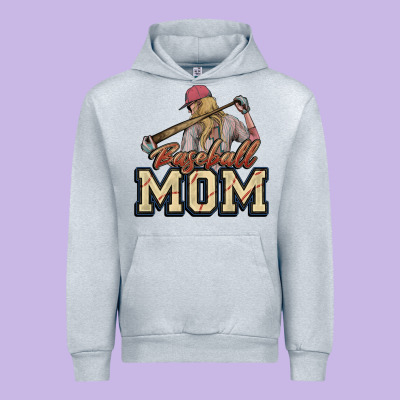 Baseball Mom Urban Hoodie Designed By Howdyjamesfarm