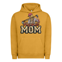 Pigment Peanut Butter Baseball mom Urban Hoodie - HowdyJamesFarm