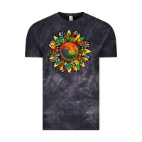 Cloud Black autism awareness cowhide leopard sunflower Vintage Tee - Artiststas