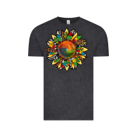 Vintage Black autism awareness cowhide leopard sunflower Vintage Tee - Artiststas