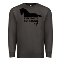 Smoke everybody's gotta horse neigh Premium Sweatshirt - Bettercallsaul