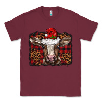 Burgundy Christmas background baby calf Classic Tee - BarkalooDesign
