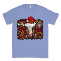 Colony Blue Christmas background baby calf Classic Tee - BarkalooDesign