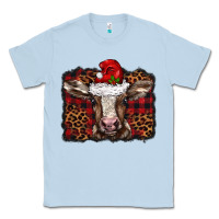 Dusty Blue Christmas background baby calf Classic Tee - BarkalooDesign