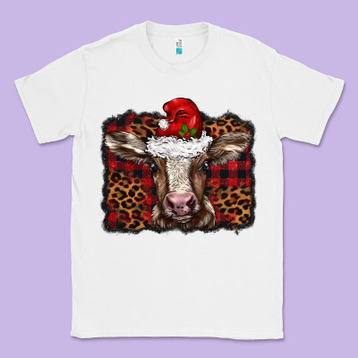 Christmas Background Baby Calf Classic Tee Designed By Barkaloodesign