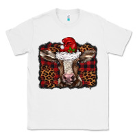 White Christmas background baby calf Classic Tee - BarkalooDesign