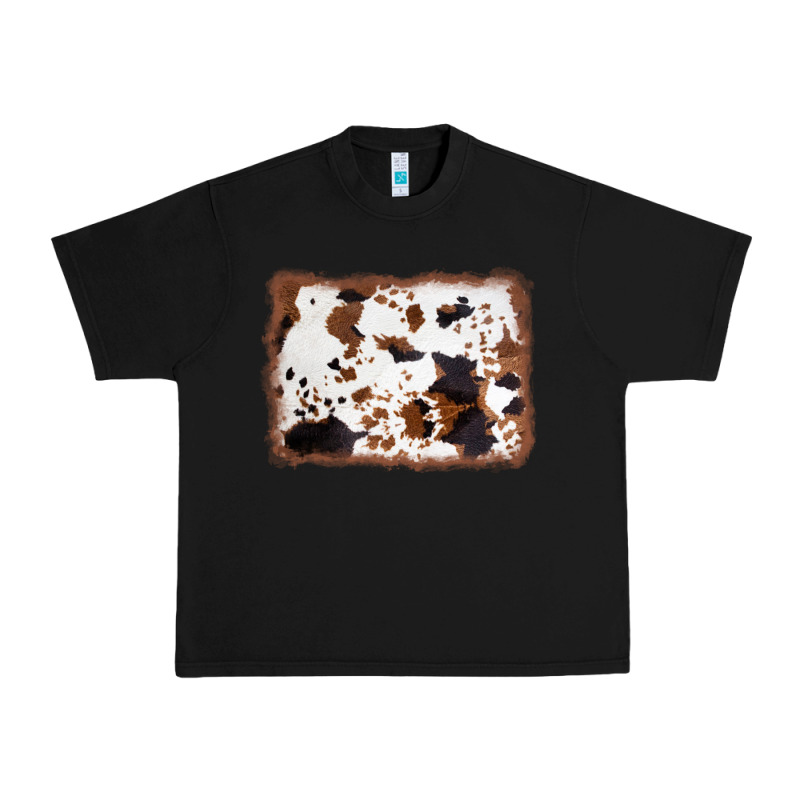 Cowhide Background Urban Heavy Tee by AdoDesignShop | Teevron