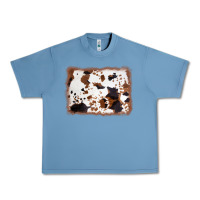 Pebble Blue cowhide background Urban Heavy Tee - AdoDesignShop
