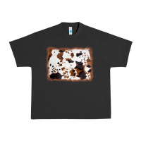 Pigment Black cowhide background Urban Heavy Tee - AdoDesignShop