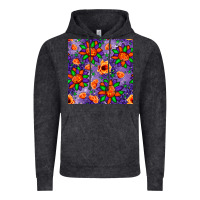 Vintage Arctic pumpkin flower halloween seamless pattern Vintage Hoodie - BundleAndBundleShop
