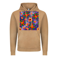 Vintage Camel pumpkin flower halloween seamless pattern Vintage Hoodie - BundleAndBundleShop