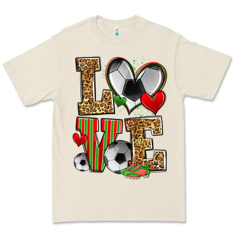 Love Soccer Premium Tee by Zillion Design Studio | Teevron