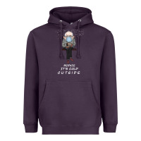 Plum Bernie it' could outside Heavyweight Hoodie - Bettercallsaul