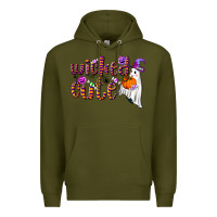 Army Green wicked cute Premium Hoodie - NancyCooperArtShop