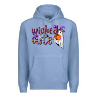 Colony Blue wicked cute Premium Hoodie - NancyCooperArtShop