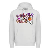 Dove Grey wicked cute Premium Hoodie - NancyCooperArtShop