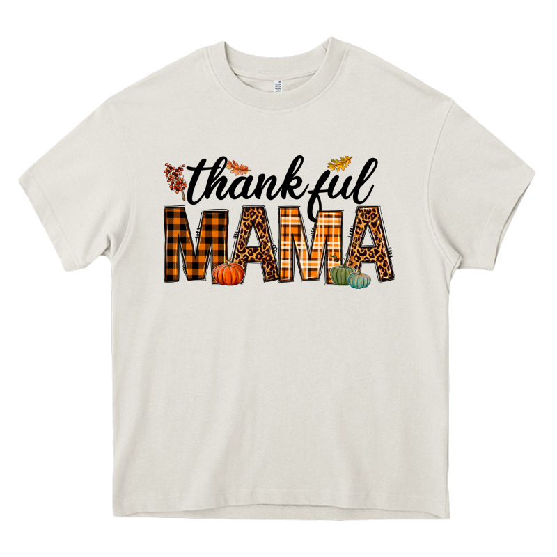 Thankful Mama Heavy Core Tee by texasbilliewilder | Teevron