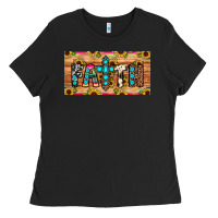 Black faith license plate Ladies Tee - JahusDesignShop