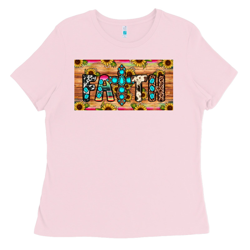Faith License Plate Ladies Tee by JahusDesignShop | Teevron