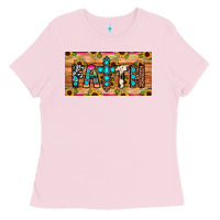 Bubblegum Pink faith license plate Ladies Tee - JahusDesignShop