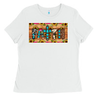 White faith license plate Ladies Tee - JahusDesignShop