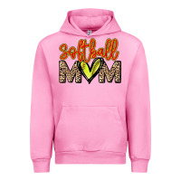 Fuchsia Pink Softball mom Urban Hoodie - HowdyJamesFarm