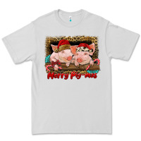 Dove Grey merry pig mas Premium Tee - RanaPortraitStore