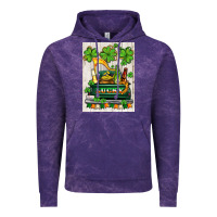 Cloud Purple lucky truck Vintage Hoodie - AdoDesignShop