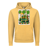 Vintage Mustard lucky truck Vintage Hoodie - AdoDesignShop
