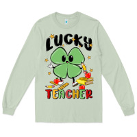 Matcha lucky teacher Long Sleeve Tee - MaliasSmallBusiness