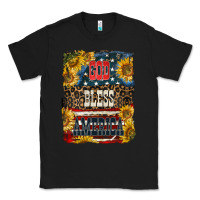 Black Western God Bless America Classic Tee - LillyAllenDesigns