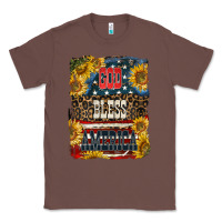 Chestnut Western God Bless America Classic Tee - LillyAllenDesigns