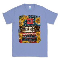 Colony Blue Western God Bless America Classic Tee - LillyAllenDesigns