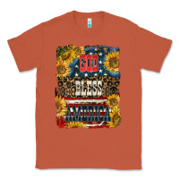 Copper Western God Bless America Classic Tee - LillyAllenDesigns