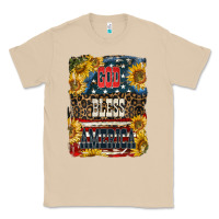 Mushroom Western God Bless America Classic Tee - LillyAllenDesigns