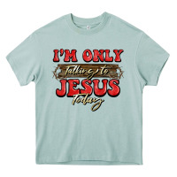 Arona i'm only talking to jesus today christmas Heavy Core Tee - BarkalooDesign